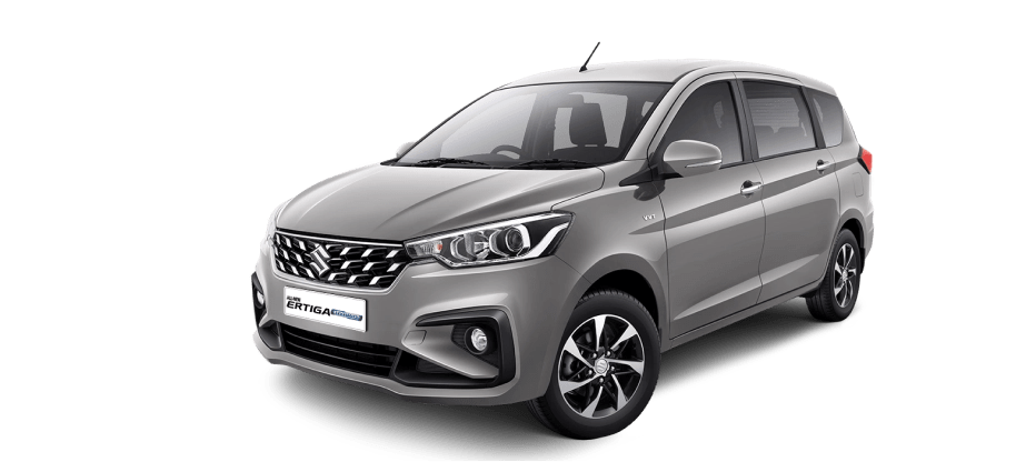 suzuki ertiga màu bạc ghi