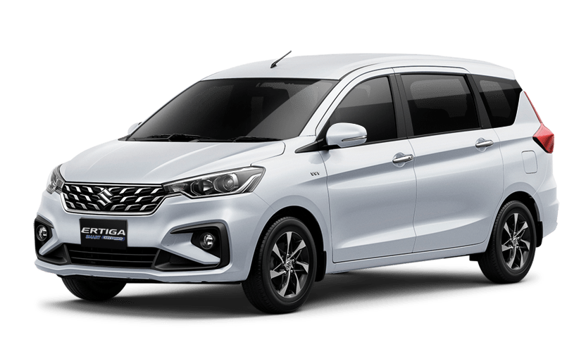 suzuki ertiga màu trắng