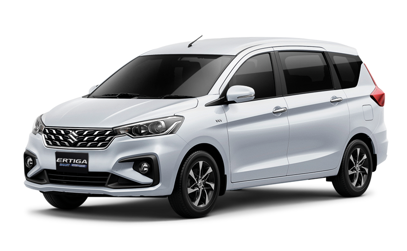 giá xe suzuki ertiga hybrid màu trắng