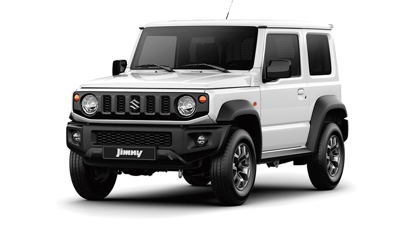 suzuki jimny màu trắng