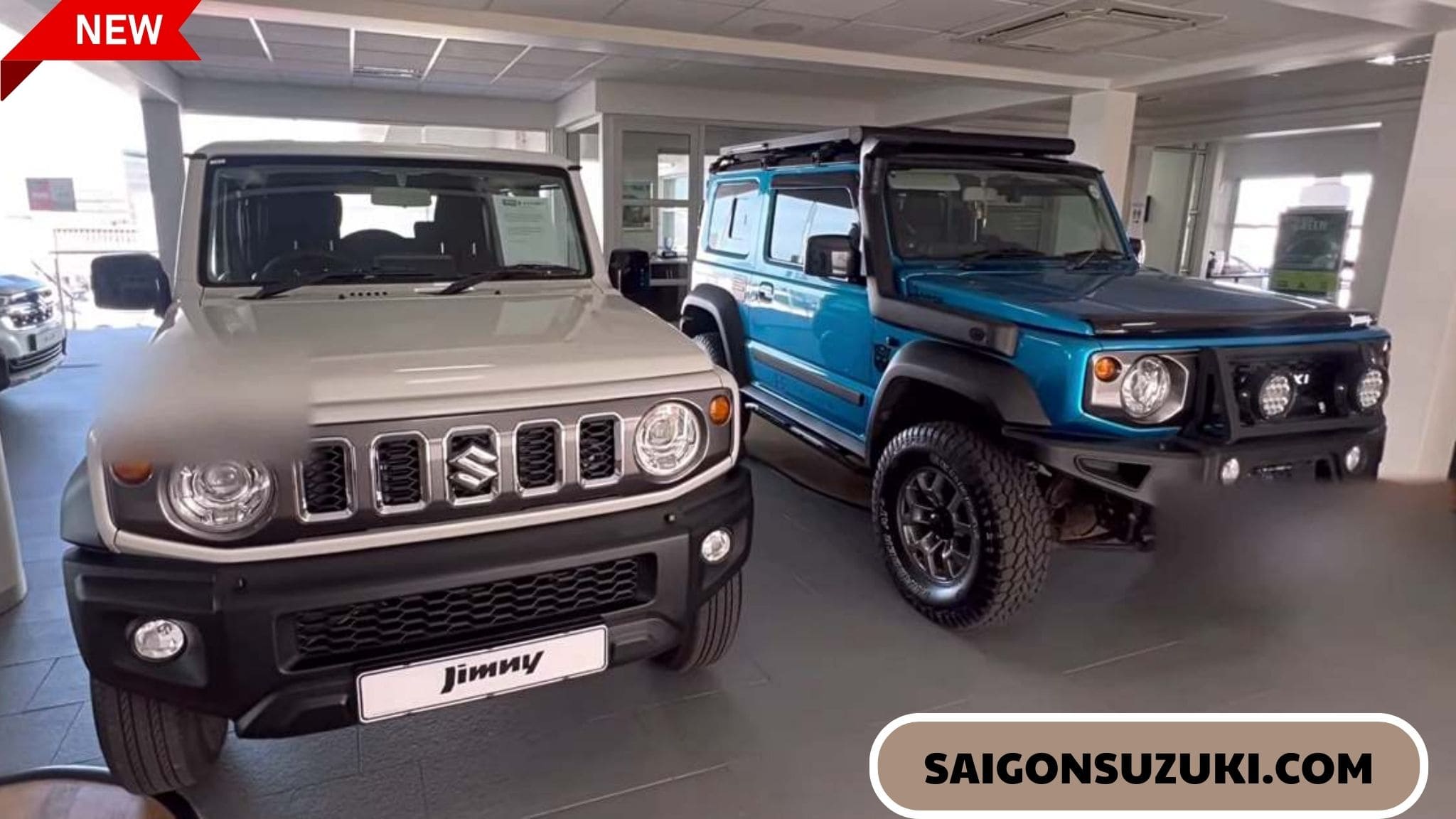 Sự khác biệt giữa Suzuki Jimny 3 cửa và 5 cửa