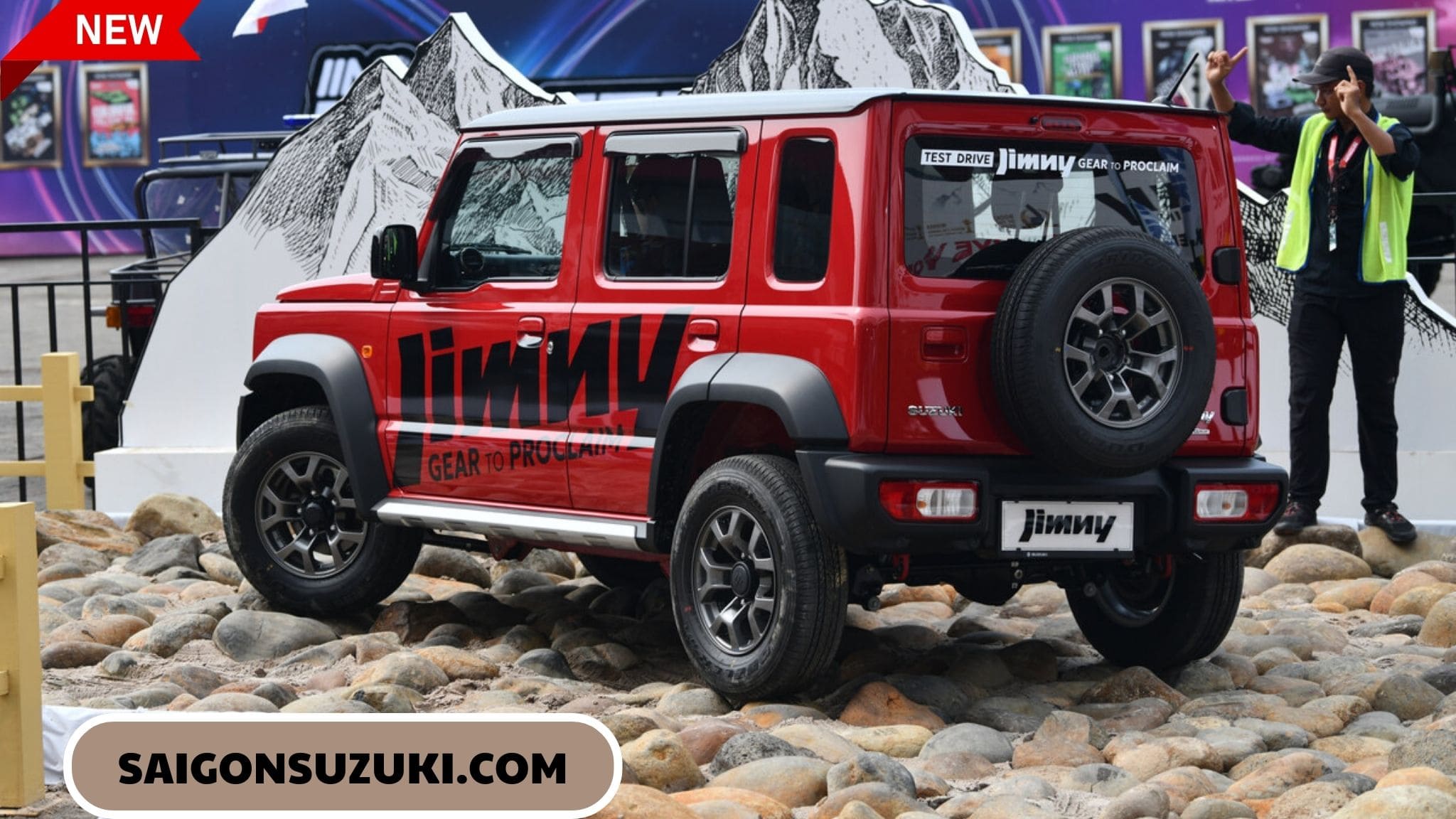 Suzuki jimny 5 cửa ra mắt tại indonesia